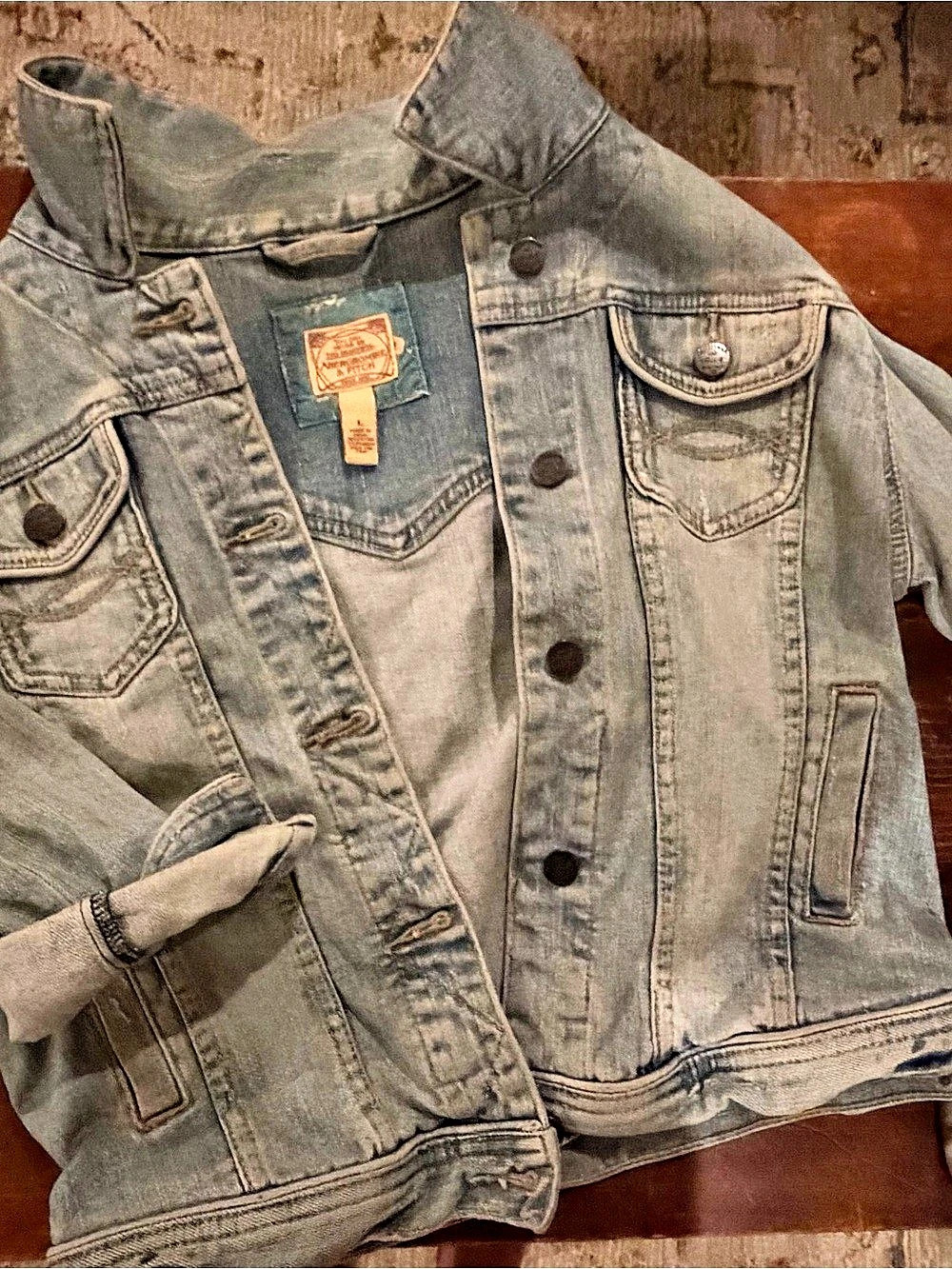 Abercrombie & Fitch Women's Blue Denim Jacket.
